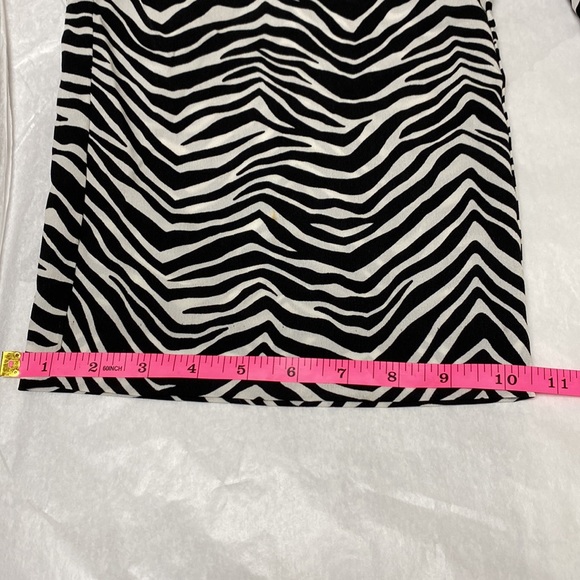 NWT:Vince Camuto Zebra Print Lightweight Wide Leg Flowy Pants - Picture 9 of 12